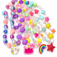 Rainbow Princess Necklace & Bracelet Set