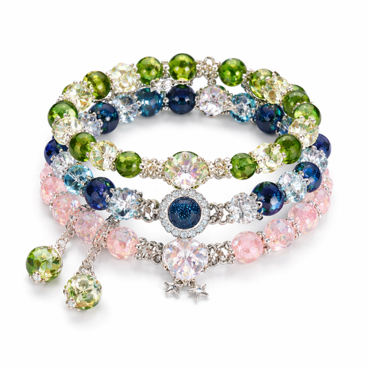 River Butterfly Crystal Bracelet