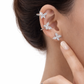 Butterfly Crystal Ear Cuff Earrings