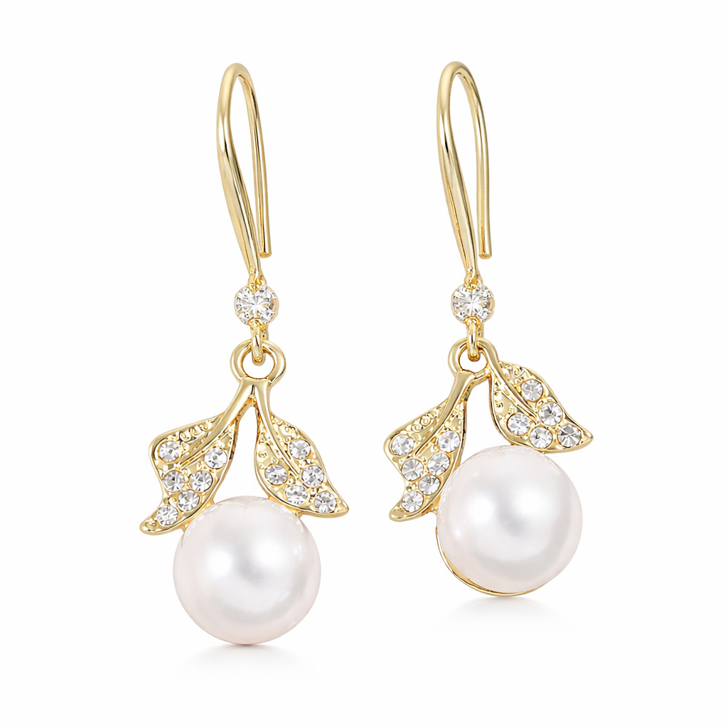 Veloura Pearl Drop Earrings