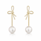 Veloura Pearl Drop Earrings