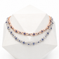 10.5mm S925 Moissanite Four Leaf Clover Evil Eye Link Chain