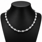 7mm S925 Moissanite Ball Box Link Chain