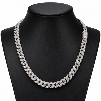 8mm 1 Row Cuban Link Chain