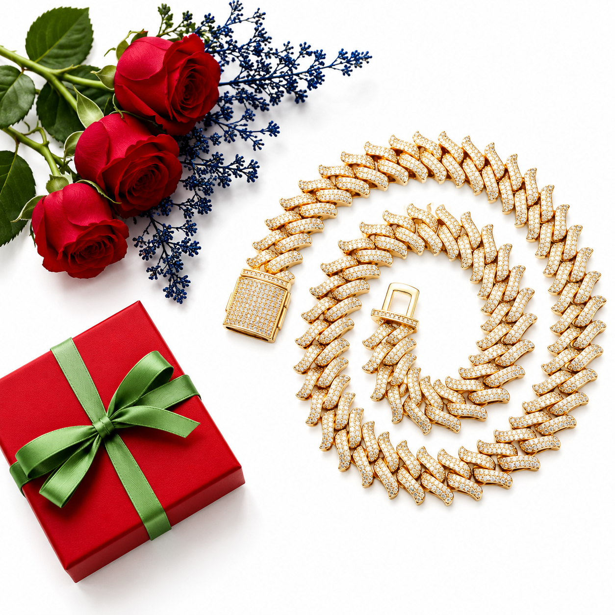 16mm Thorn Cuban Link Chain