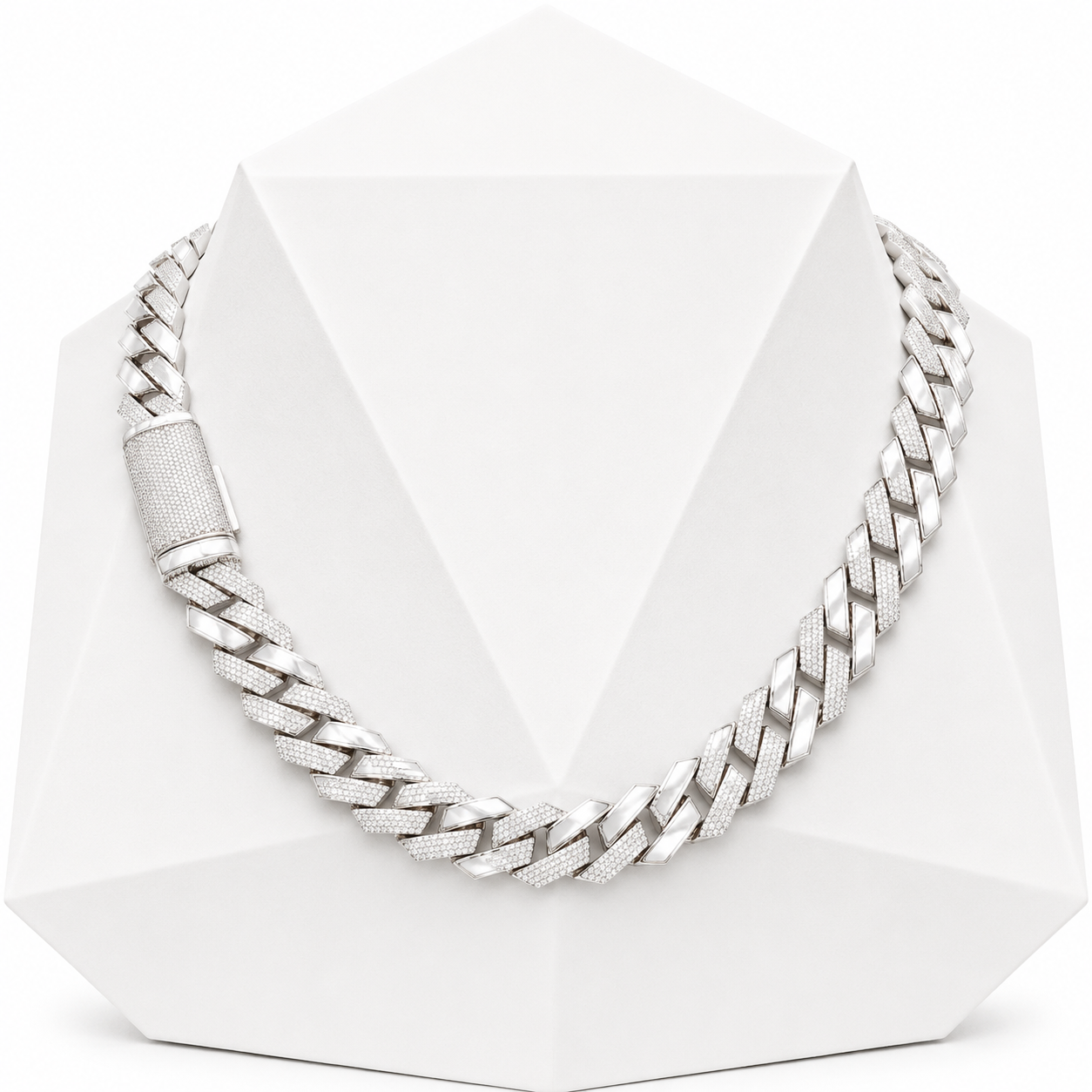 18mm Shell Cuban Link Chain