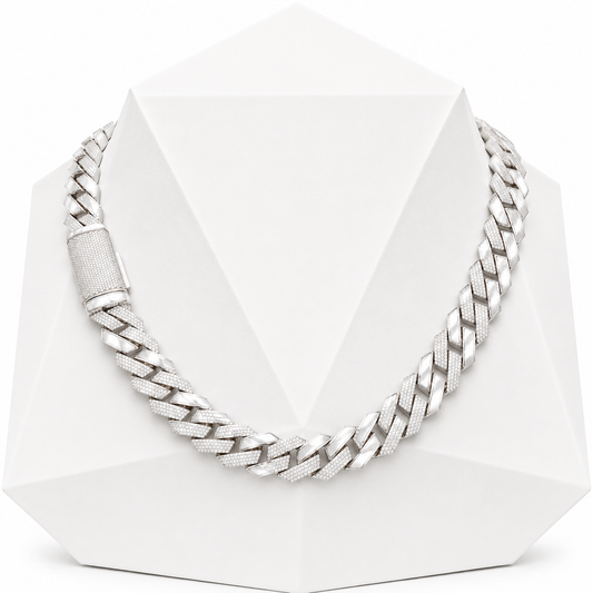 18mm Shell Cuban Link Chain