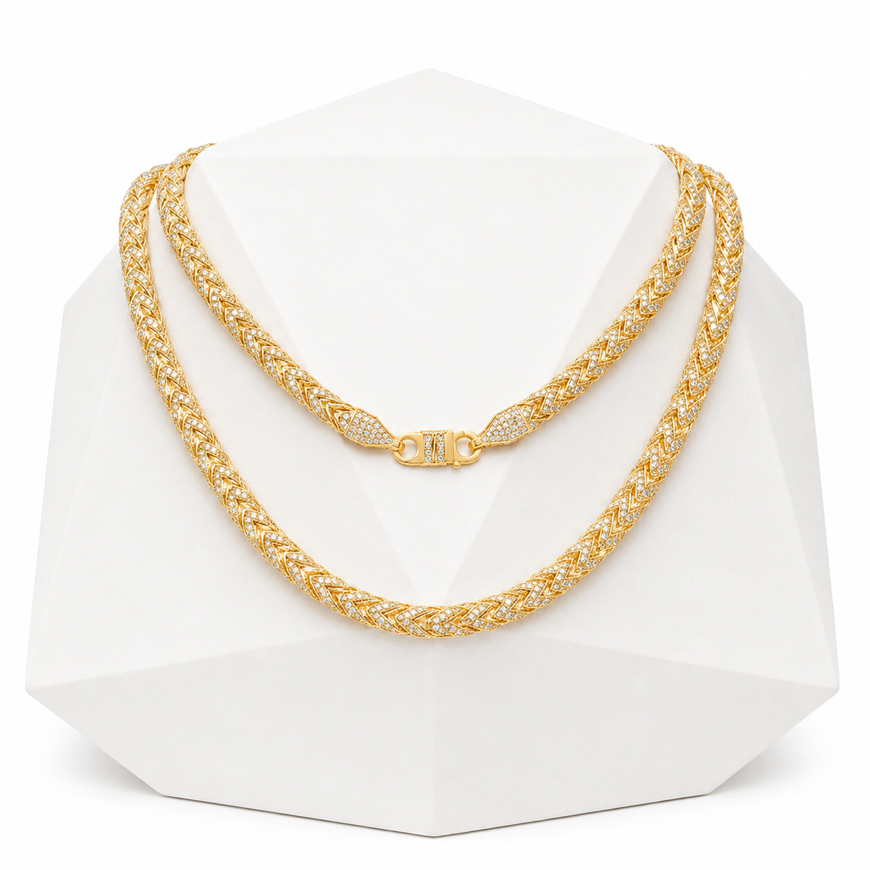 6mm 8mm Franco Chain Necklace