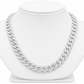 14mm Baguette Rhombus Cuban Link Chain