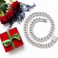 14mm Baguette Rhombus Cuban Link Chain