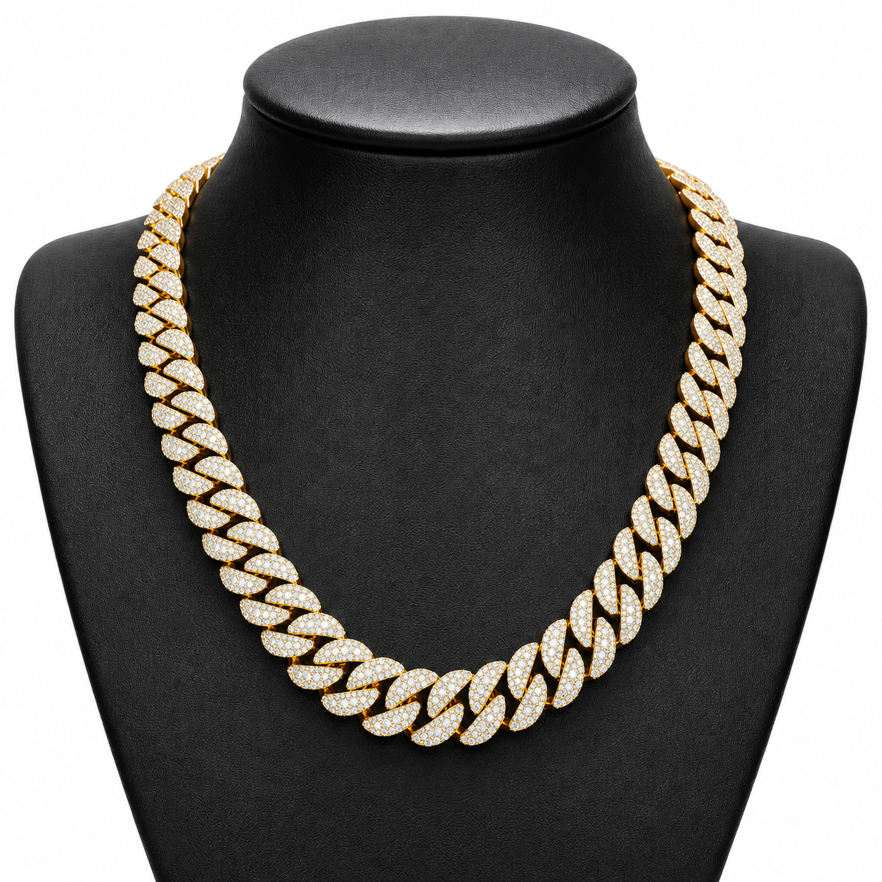 18mm Leaf Cuban Link Chain