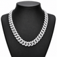 18mm Leaf Cuban Link Chain