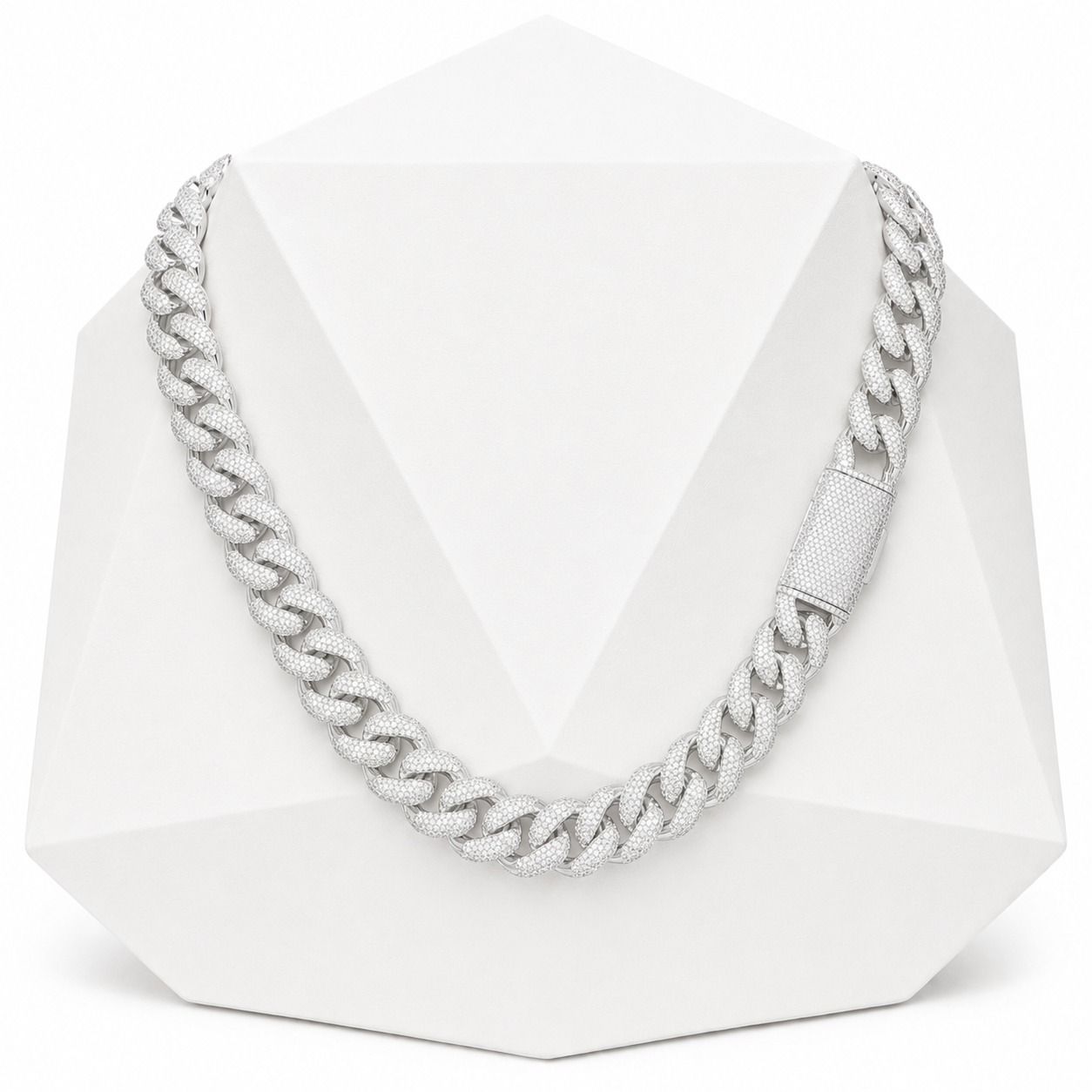 18mm Bubble Cuban Chain