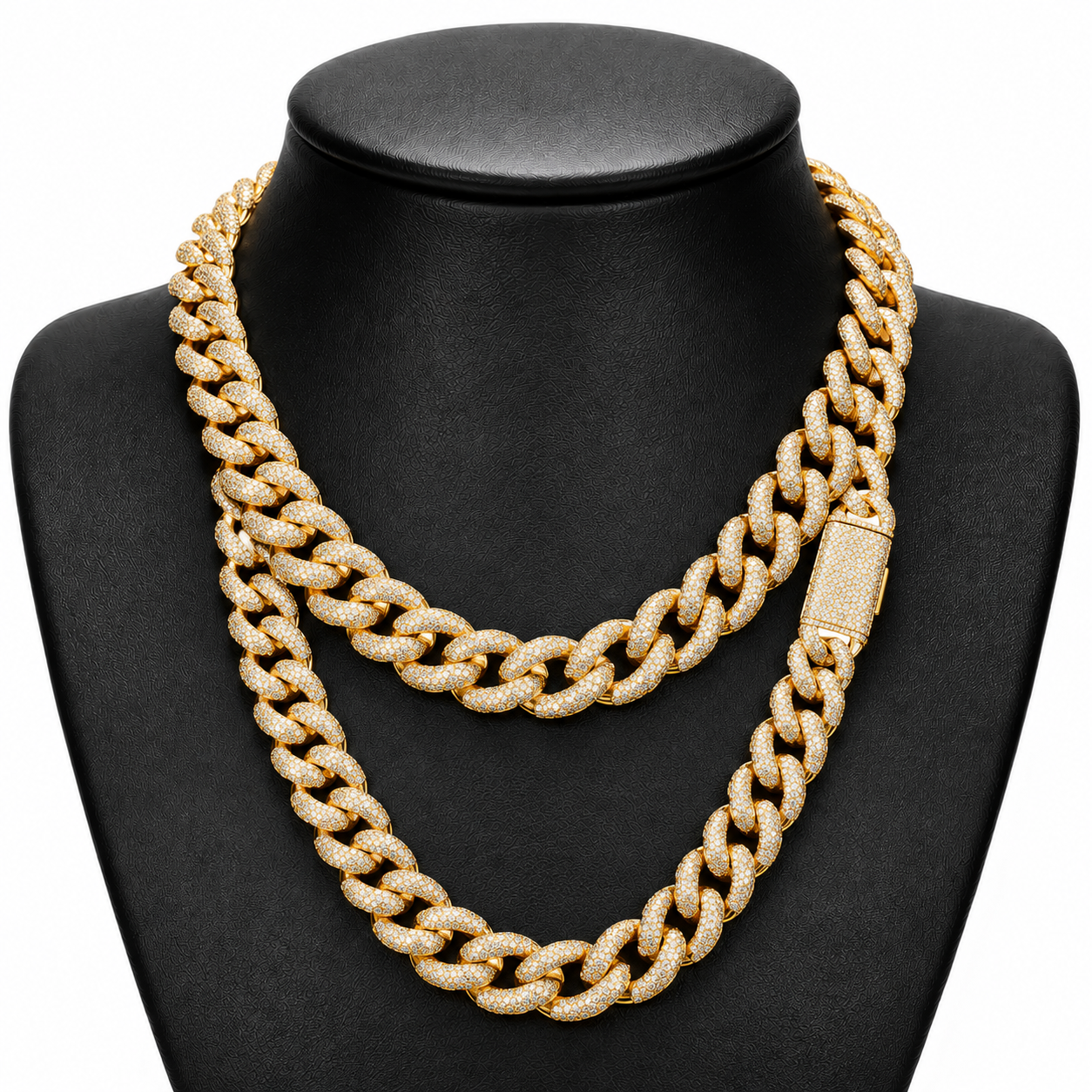 18mm Bubble Cuban Chain