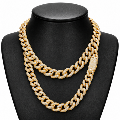 18mm Bubble Cuban Chain