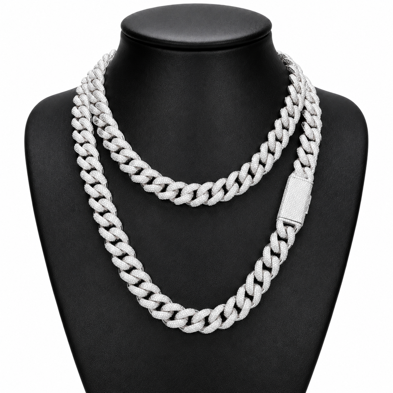 18mm Bubble Cuban Chain