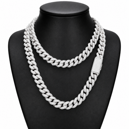 18mm Bubble Cuban Chain