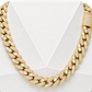 12mm Baguette Cuban Link Chain