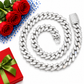 12mm Baguette Cuban Link Chain