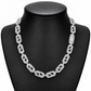 14mm Baguette Bussdown Cuban Link Chain