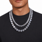 10mm Cluster Tennis Chain