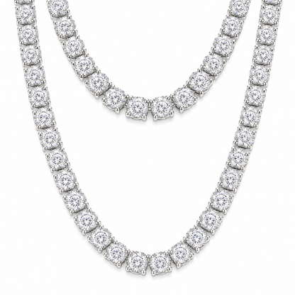 10mm Cluster Tennis Chain