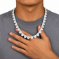 13mm Heart Tennis Chain