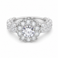 Halo Engagement Ring