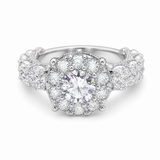 Halo Engagement Ring
