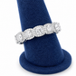 6.5mm Cushion Cut Band Ring
