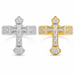 Baguette Iris Cross Ring