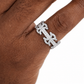 Full Iced Out Byzantine Ring