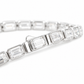 5mm Baguette Moissanite Tennis Bracelet