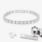 5mm Baguette Moissanite Tennis Bracelet