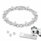 10mm Infinity Mixed Cross Bracelet