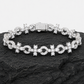 10mm Infinity Mixed Cross Bracelet