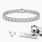 6mm Halo Tennis Bracelet