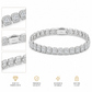 6mm Halo Tennis Bracelet