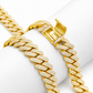 14mm 2 Rows Cuban Link Bracelet