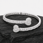 5mm Baguette Heart Bracelet Bangle