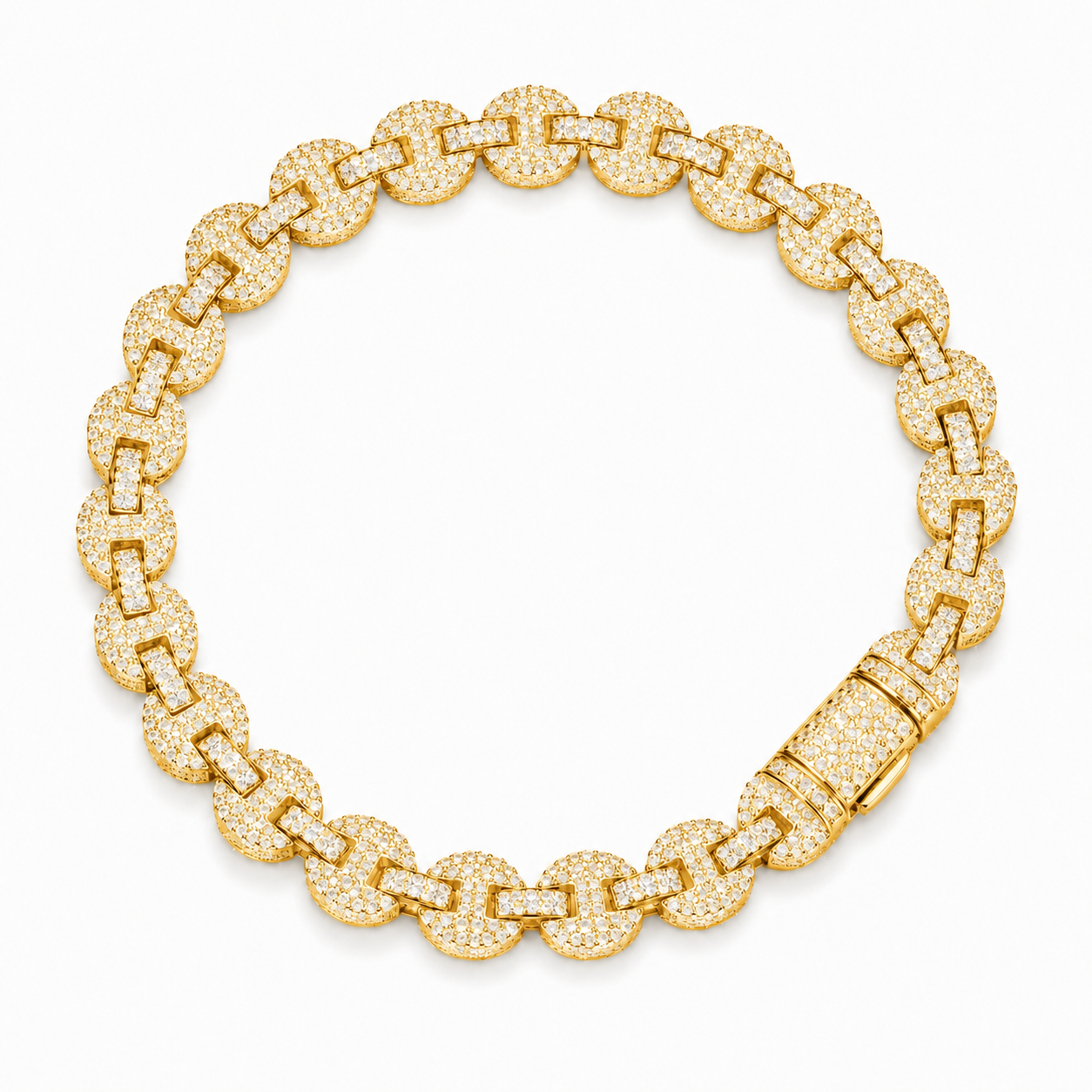 8mm 10mm Gucci Link Chain Bracelet