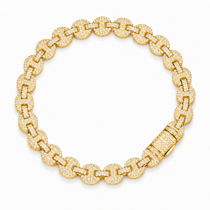 8mm 10mm Gucci Link Chain Bracelet