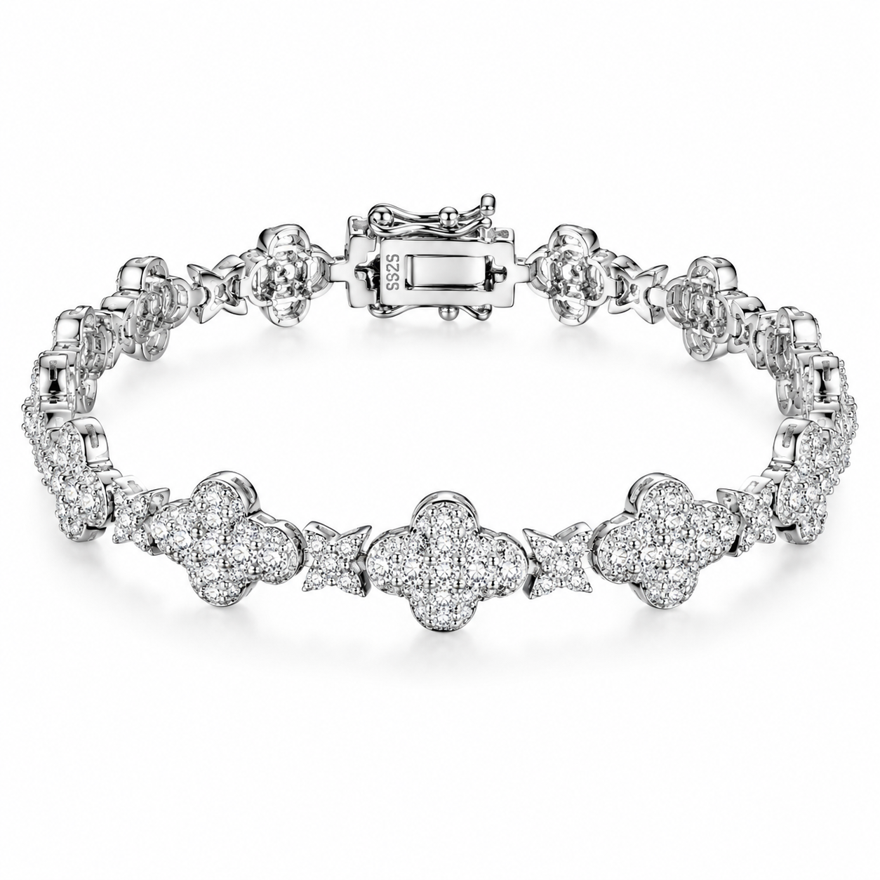 10mm Star Cross Link Bracelet