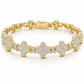 10mm Star Cross Link Bracelet