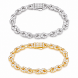 7mm Infinity Cuban Bracelet