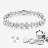 9mm Hexagon Bracelet