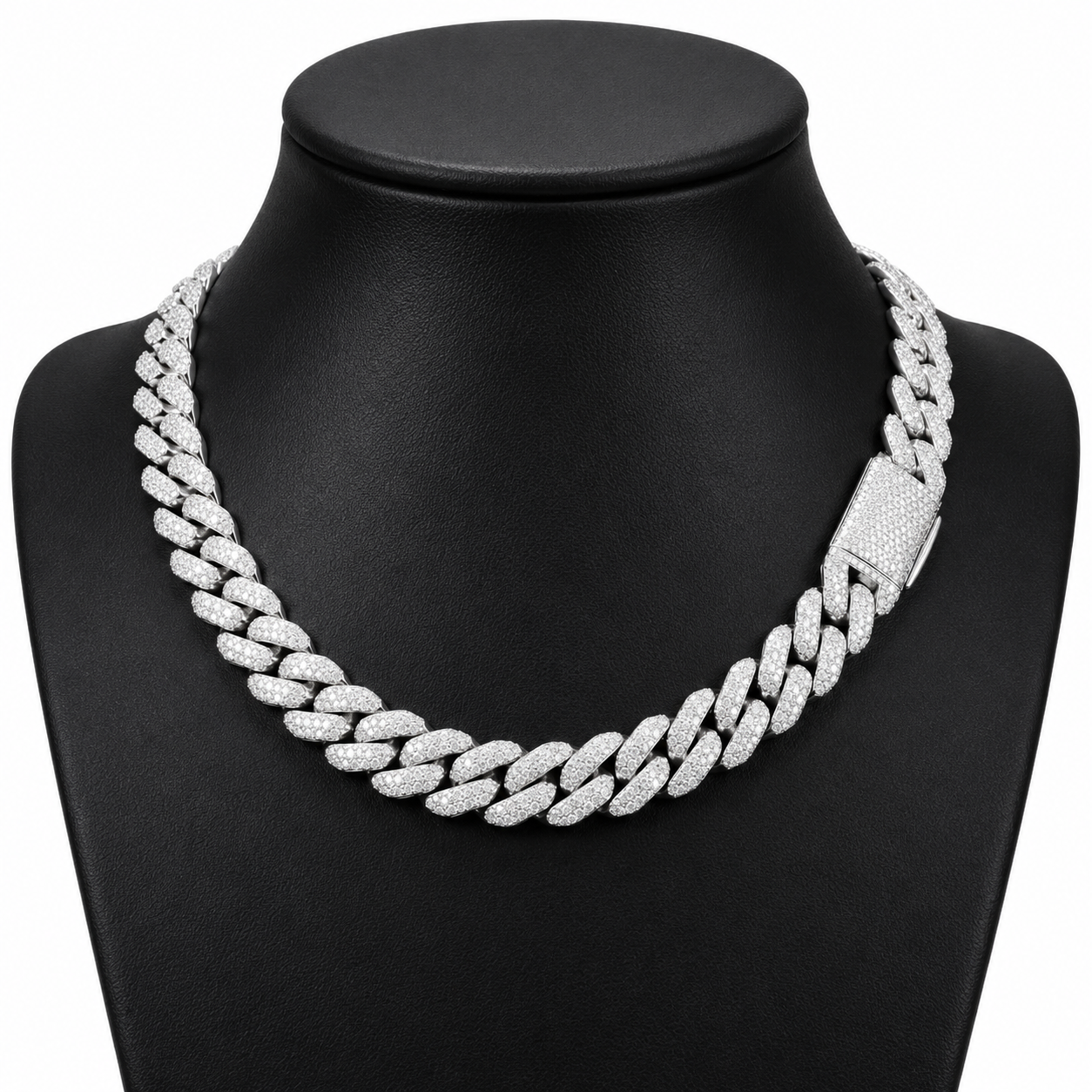 15mm Micro 3 Rows Cuban Link Chain