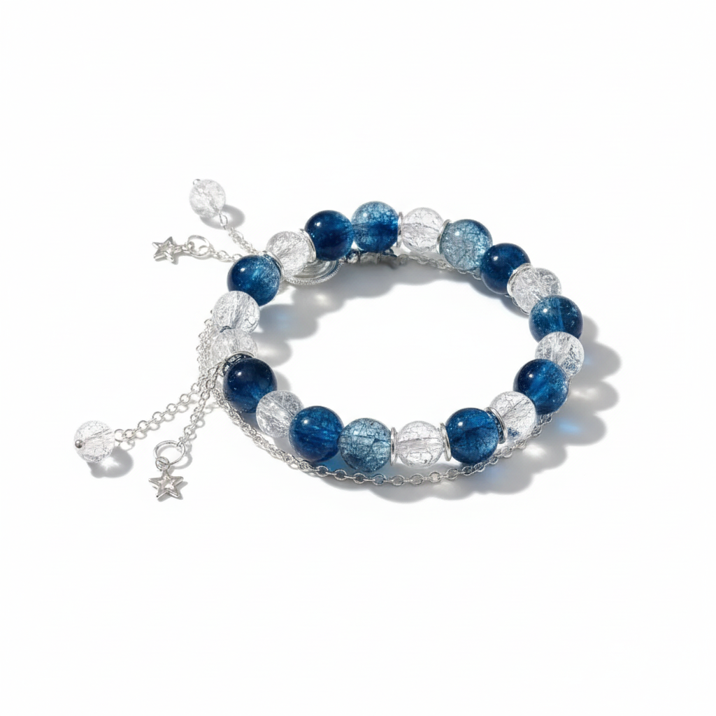 River Butterfly Crystal Bracelet