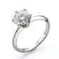 Iced Out 925 Sterling Silver VVS Moissanite Diamond Wedding Ring