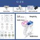 925 Sterling Silver Water Drop Finger Knuckle  Adjustable Rings